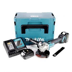 Makita DGA506RTJ 18V accu 125 mm haakse slijper 2x 5.0Ah in Mbox Elektrisch gereedschap Prijstechnisch